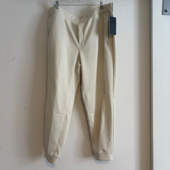 VRST drawstring joggers - cream color size XXL NWT - Picture 1 of 6